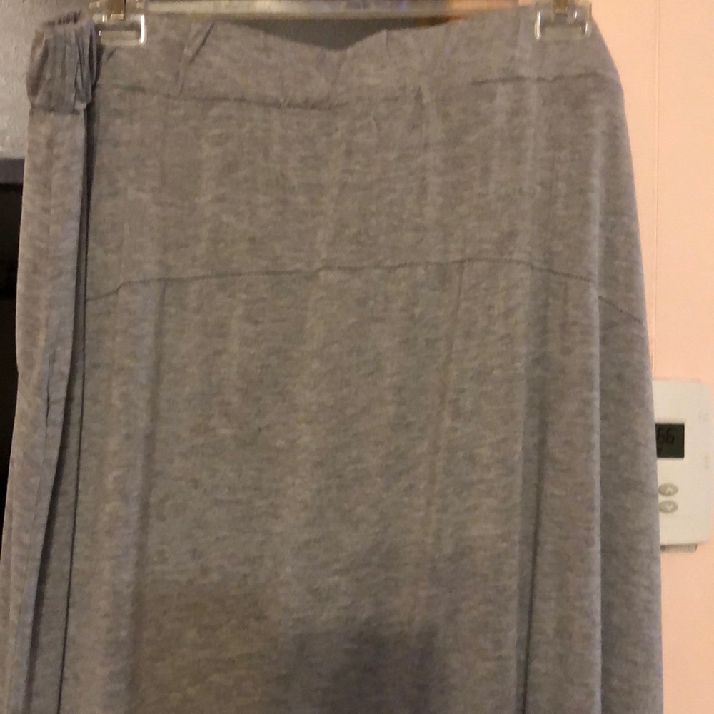 Soft knit pull on skirt